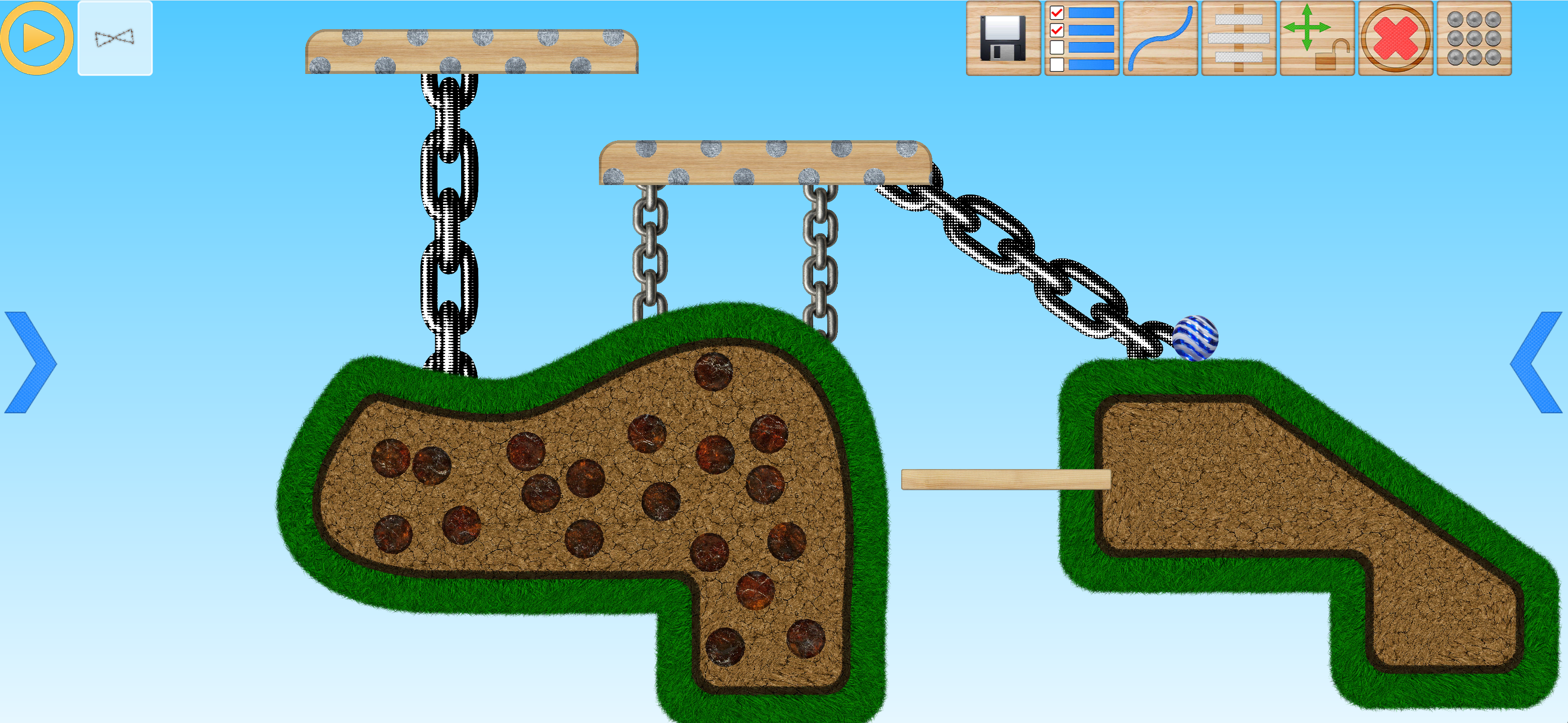 Ancient Machines level with tube path